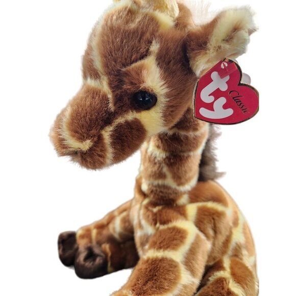TY Silk Classic Giraffe Hightops 14" Large Plush Stuffed Animal 2010. NWT NEW - Picture 2 of 9